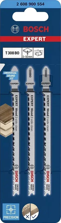 Полотно для лобзика Bosch Expert 2608900554 Photo 2