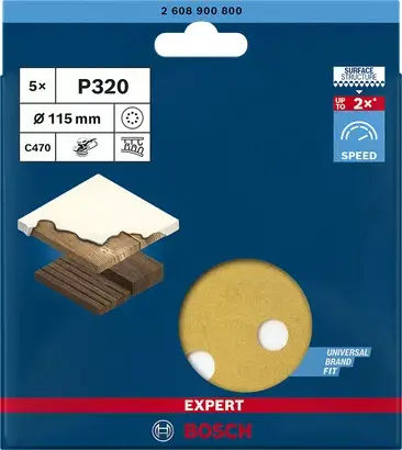 Sanding Discs Bosch Expert C470 Photo 3