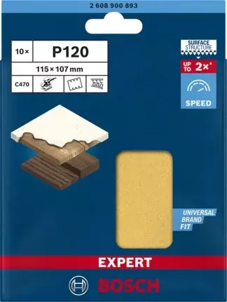 Лист шлифовальный Bosch 2 608 900 893 Photo 2