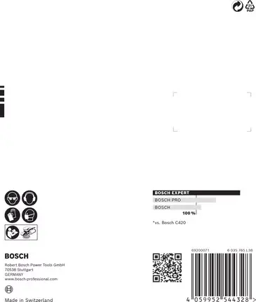Slīpēšanas loksne Bosch 2 608 901 096 Photo 8