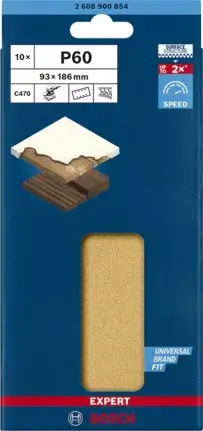 Sanding sheet Bosch 2 608 900 854 Photo 2