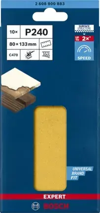 Slīpēšanas loksne Bosch 2 608 900 883 Photo 6