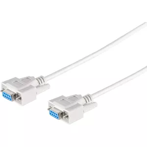 Sub-D cable ShiverPeaks 78042-5, 2 × 9-pin (DB9), 5 m length