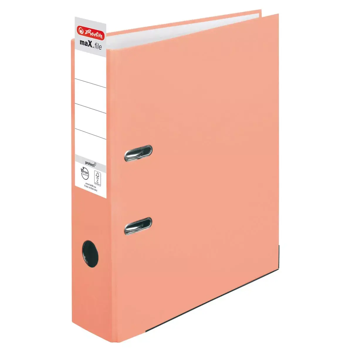 Ring binder Herlitz maX.file A4 Orange Photo 2