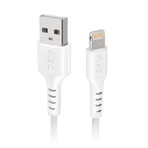 Lightning Cable SBS TECABLEUSBIP589W 1m White USB A