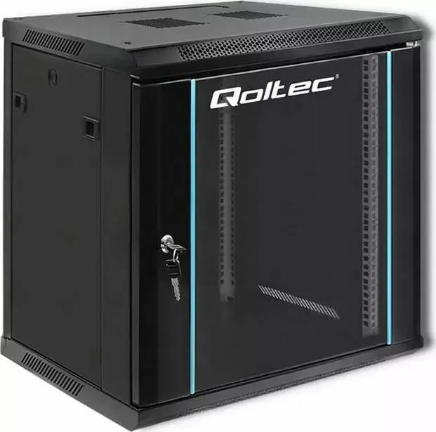 19" RACK skapītis QOLTEC 54464 12U Photo 1