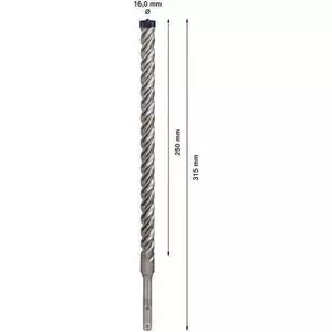 Сверло Bosch 2.5 мм HSS 2608900132 — быстрорежущее спиральное для металла