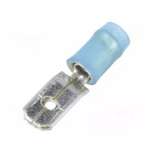Plakana spailes savienotājs 6,3×0,8 mm vīriešu, priekš vadiem 1–2,5 mm², Terminal Flat EB934414858