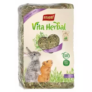 HAY for rodents and rabbit 1.2kg - Vitapol siens grauzējiem 1.2 kg.