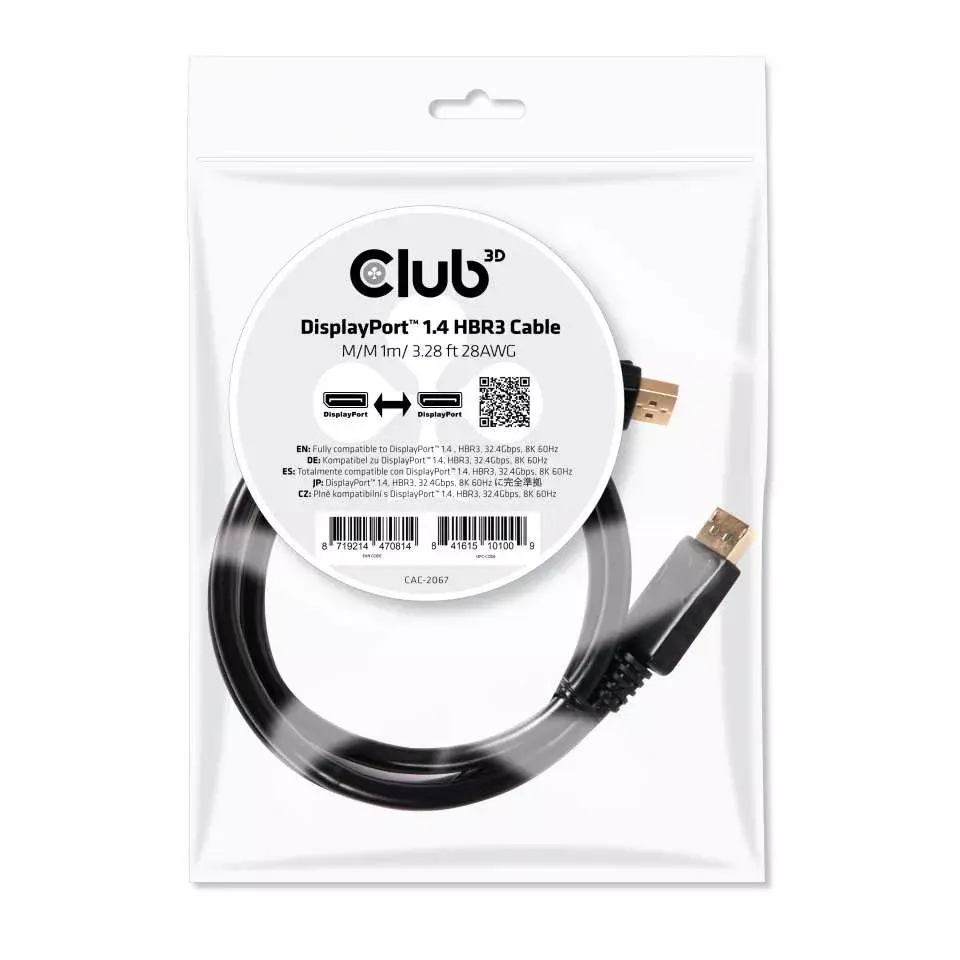 DisplayPort kabelis CLUB3D CAC-2067 Photo 2