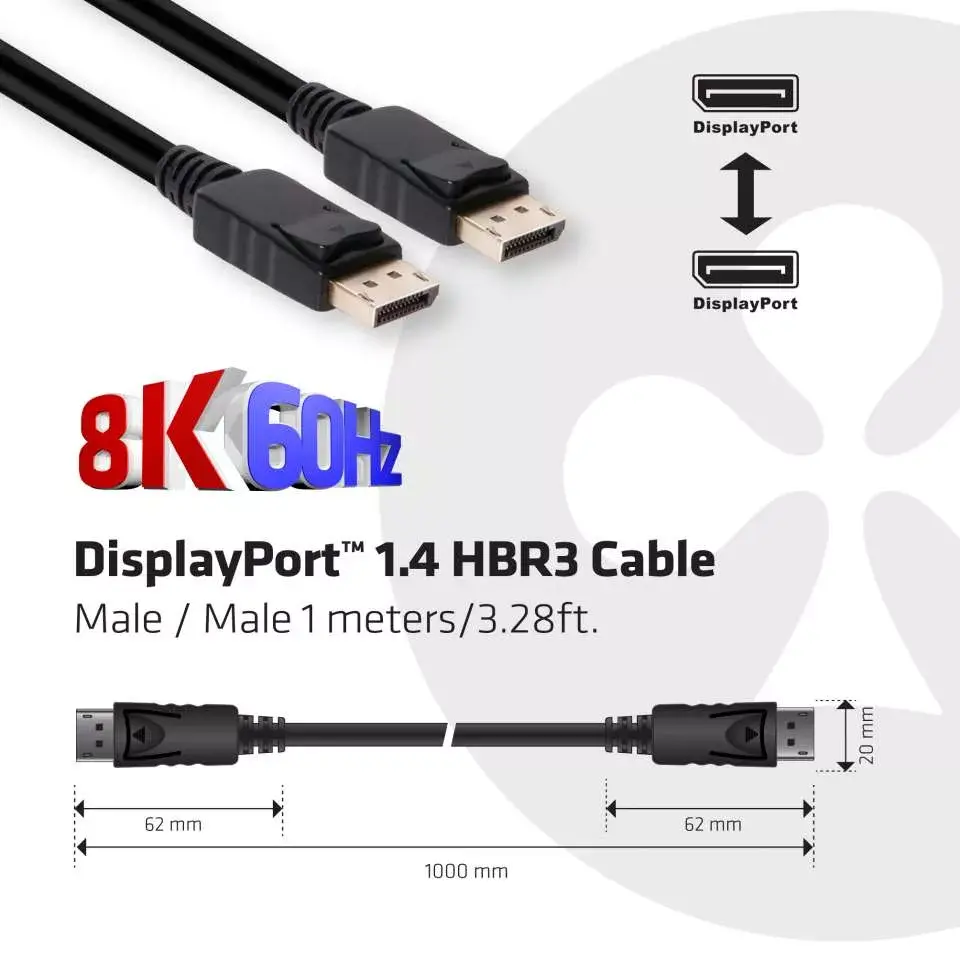 DisplayPort kabelis CLUB3D CAC-2067 Photo 3