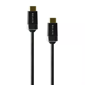 Belkin High Speed HDMI 1m HDMI kabelis HDMI Type A (Standard) Melns