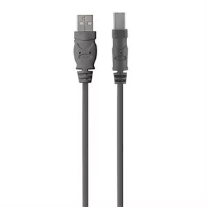 Belkin USB 2.0 A - USB 2.0 B, 4.8m USB kabelis 4,8 m USB A USB B Pelēks