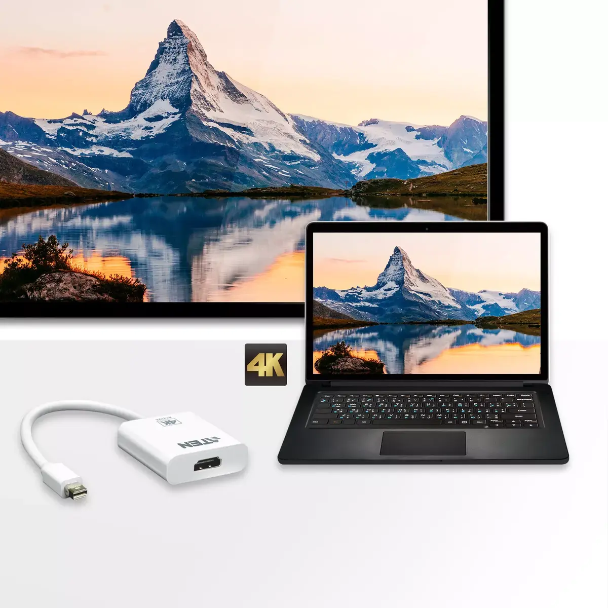 ATEN mini DisplayPort to HDMI Converter VC981 Photo 3