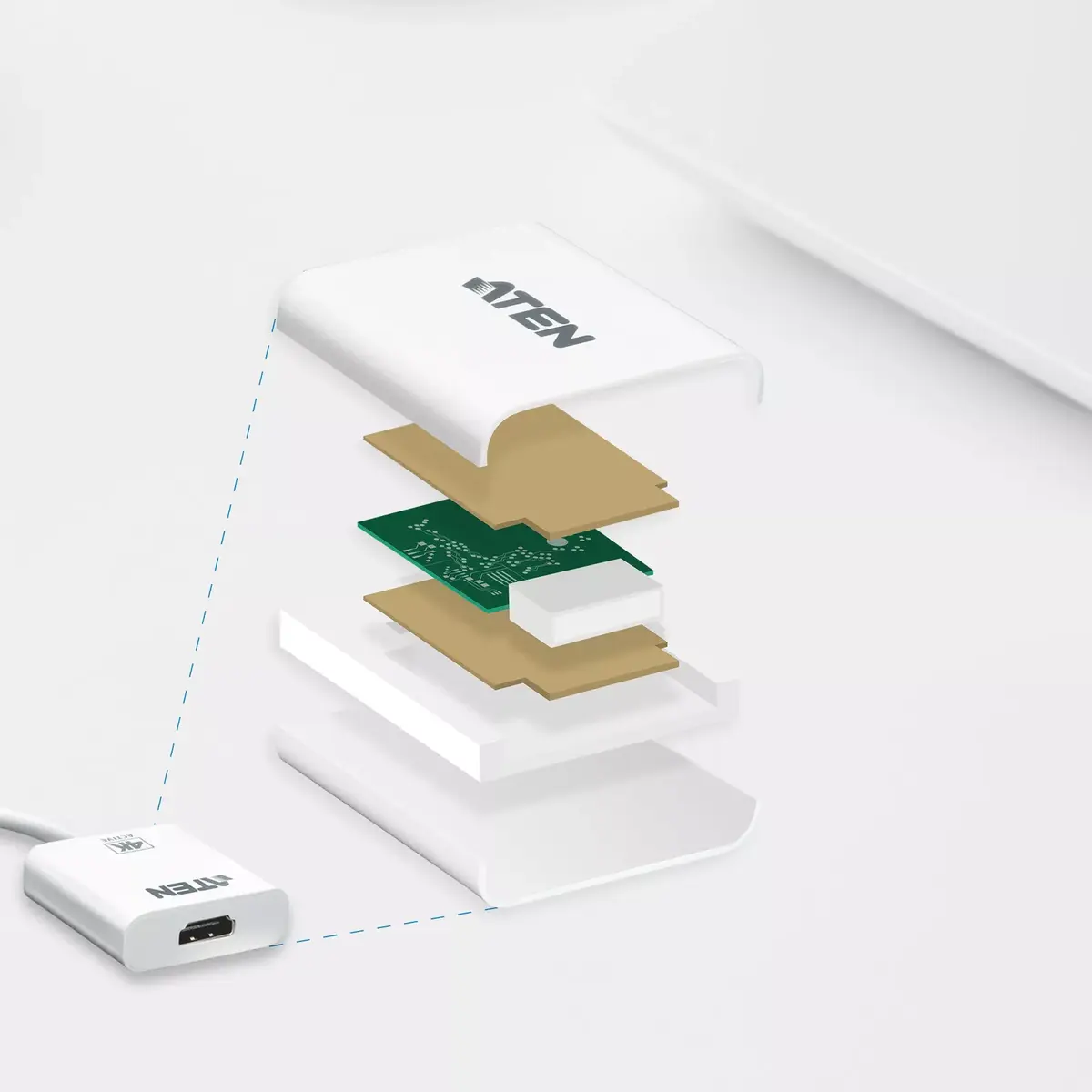 ATEN mini DisplayPort to HDMI Converter VC981 Photo 4