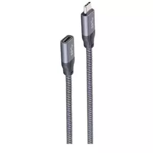 USB кабель ShiverPeaks Basic-S 1.5м USB 3.2 Gen 2 Серый