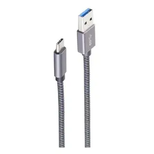 USB кабель ShiverPeaks Basic-S USB 3.2 Gen 2 2м USB A USB C Серый