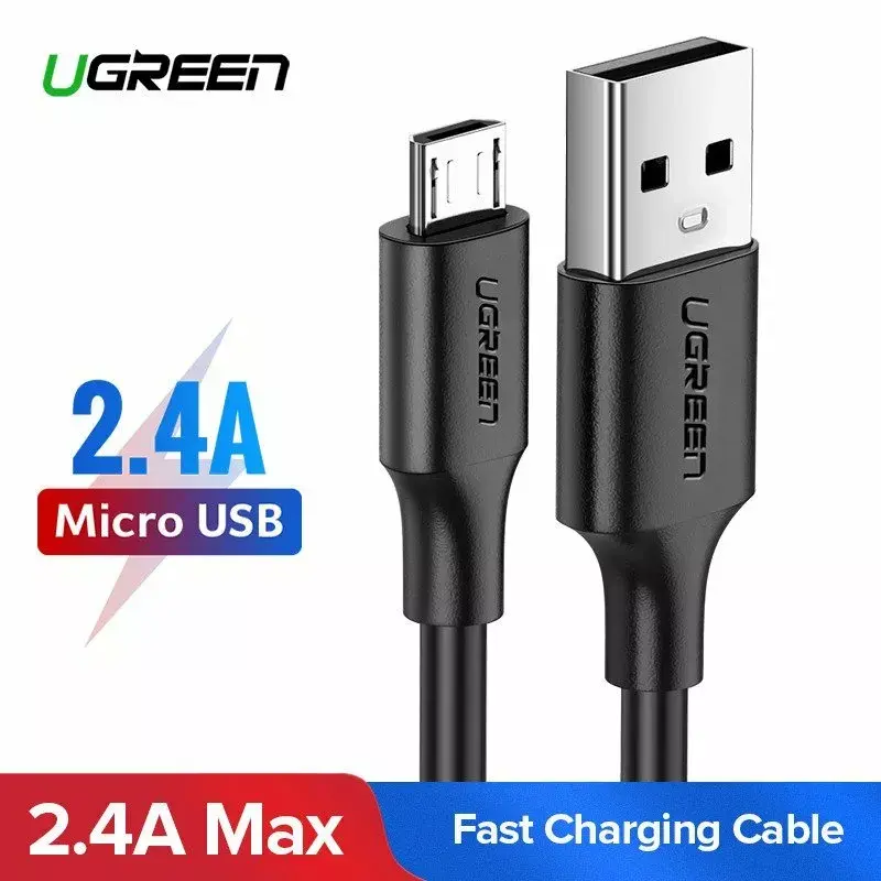UGREEN Micro USB kabelis QC 3.0 2,4A 1,5 m Photo 2