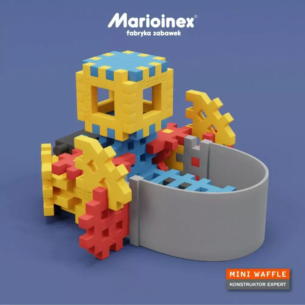 Конструктор Marioinex Mini Waffle Constructor — 141 деталь Photo 4