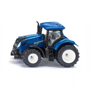 Tractor toy Siku 1091 play vehicle/play track, recommended age 3+, black and blue