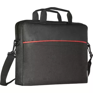 Briefcase DEFENDER Defender Lite for 39.6 cm (15.6") laptops, polyester, black, 430×310×80 mm