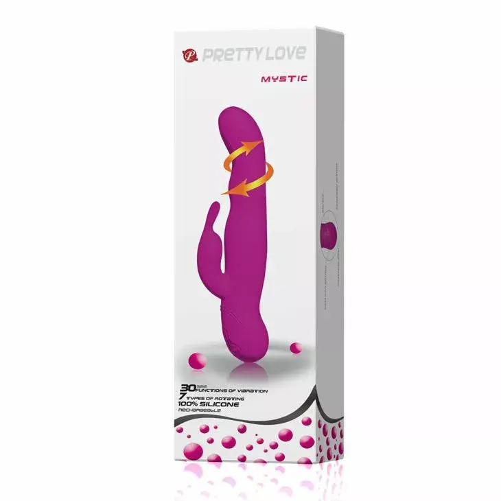 Вибратор Pretty Love Highgrade Hale Lilac Rotator Photo 10