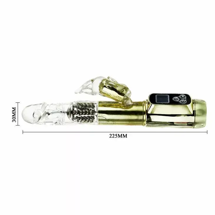 Vibrators BAILE Rabbit Siberia Passion Gold D-199959 Photo 7