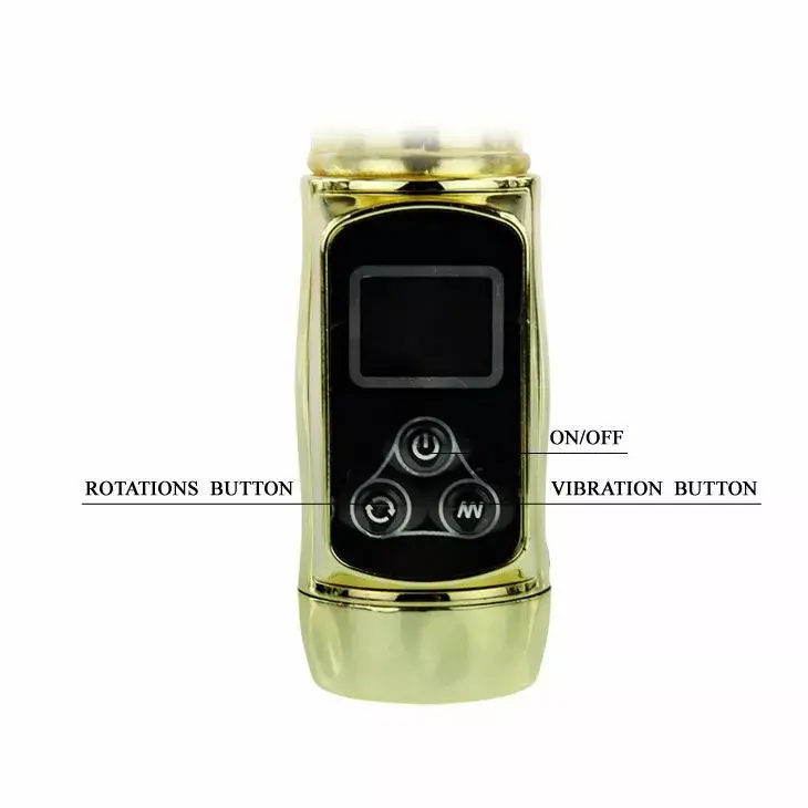 Vibrators BAILE Rabbit Siberia Passion Gold D-199959 Photo 8
