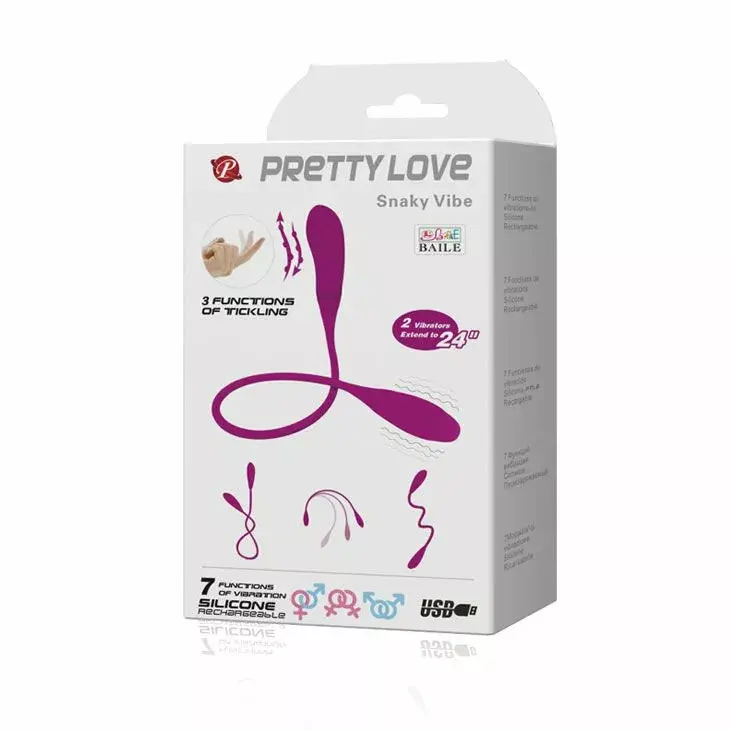 Vibrators Smart PRETTY LOVE SMART SNAKY VIBE 7 V 3 TICKLING Photo 9