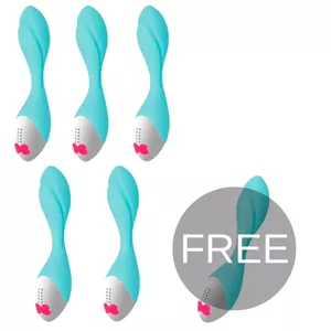 Vibrator happy loky LOKY MINI FUN — compact personal vibrator, model D-223070, travel size with multiple vibration modes