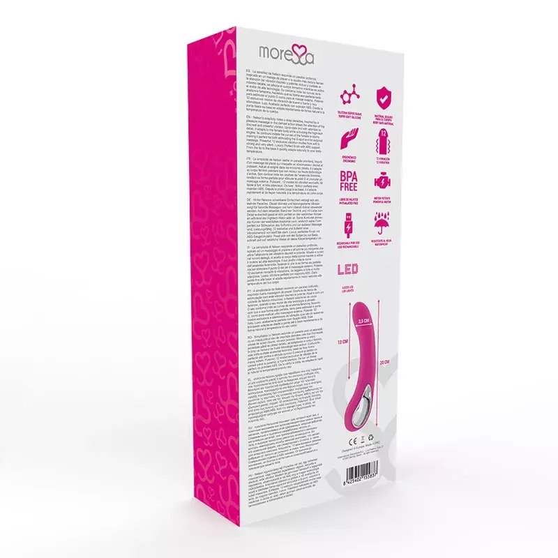 Vibrators MORESSA NELSON Premium Rechargeable D-213236 Photo 3