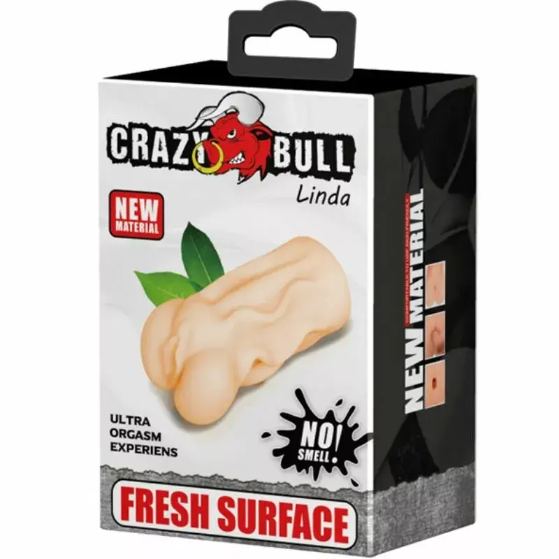 Мастурбатор Crazy Bull Linda — силикон 13.7 см Photo 5