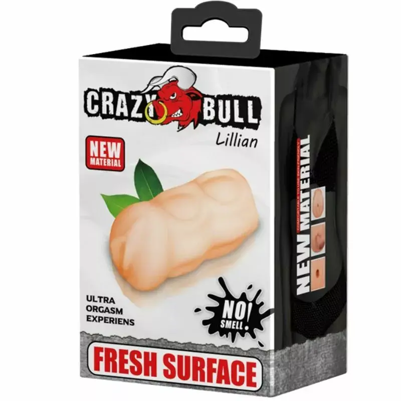 Маструбатор Crazy Bull Lillian — силикон 13 см Photo 6