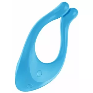 Pāru vibrators Satisfyer Endless Love — silikons/ABS, garums 130 mm, diametrs 67.4 mm, zils