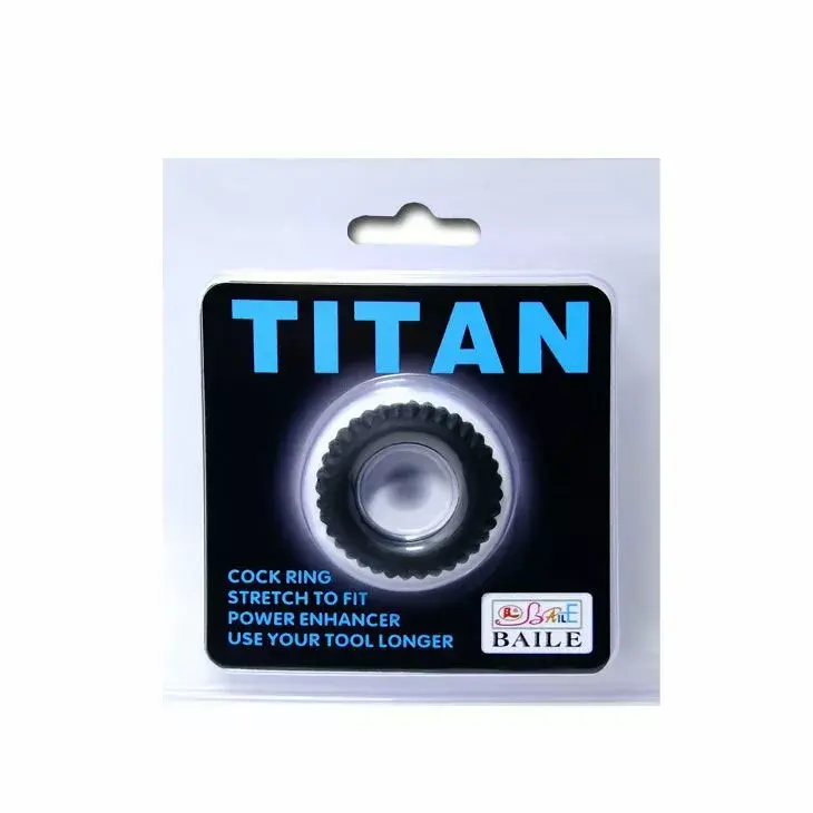 Кольцо для пениса BAILE TITAN 1,9 см D-208712 Photo 5