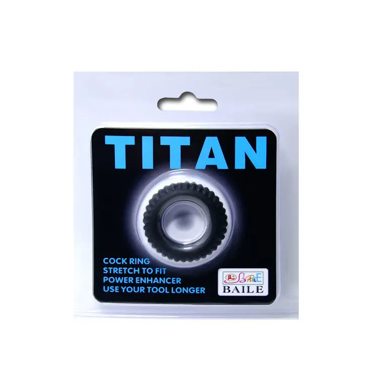 Кольцо для пениса BAILE TITAN 1,9 см D-208712 Photo 5