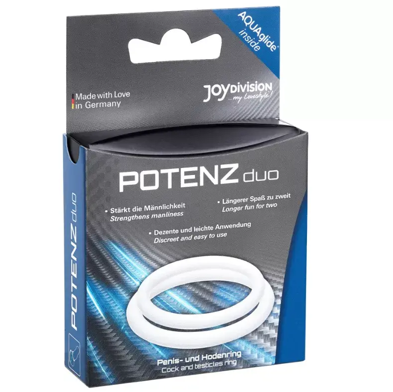 Кольцо POTENZDUO JOYDIVISION POTENZDUO M White Photo 3