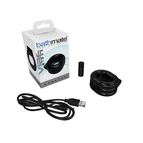 Vibe Ring Bathmate Black Photo 4