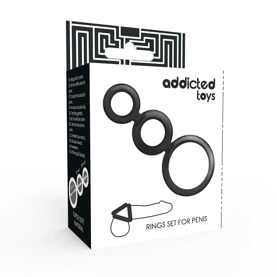 Набор колец для пениса Addicted Toys D-222065 Photo 3