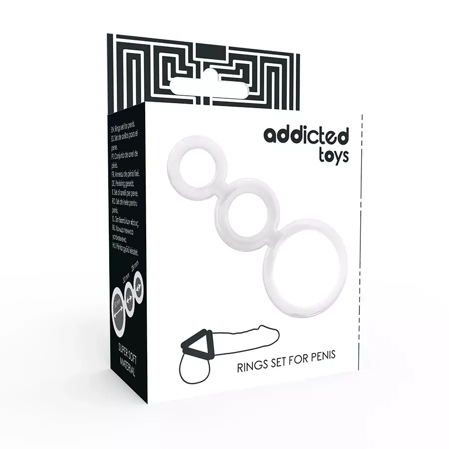 Набор колец для пениса addicted toys D-222066 Photo 2