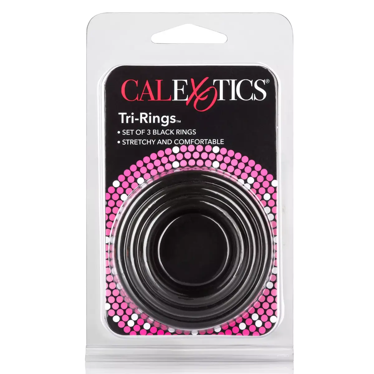 Виброкольцо для пениса California Exotics Tri-Rings D-223999 Photo 3