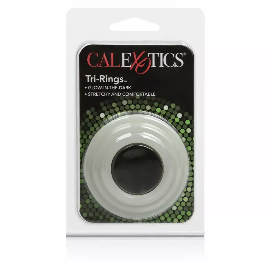 Silikona vibrējošs gredzens California Exotics Tri-Rings D-224000 Photo 2