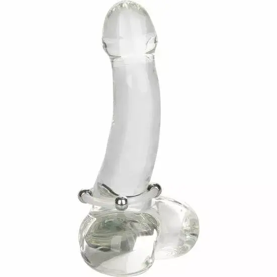 california exotics Силиконовое кольцо STEEL BEADED L Photo 7