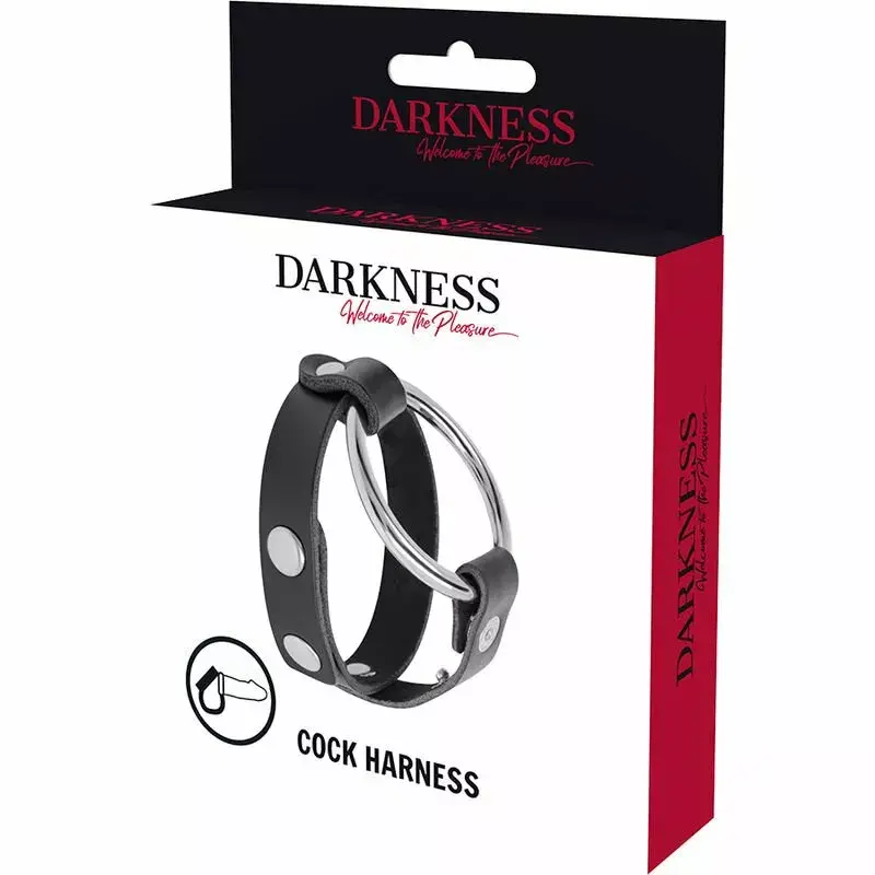 Кольцо для члена и мошонки DARKNESS D-226734 Photo 2
