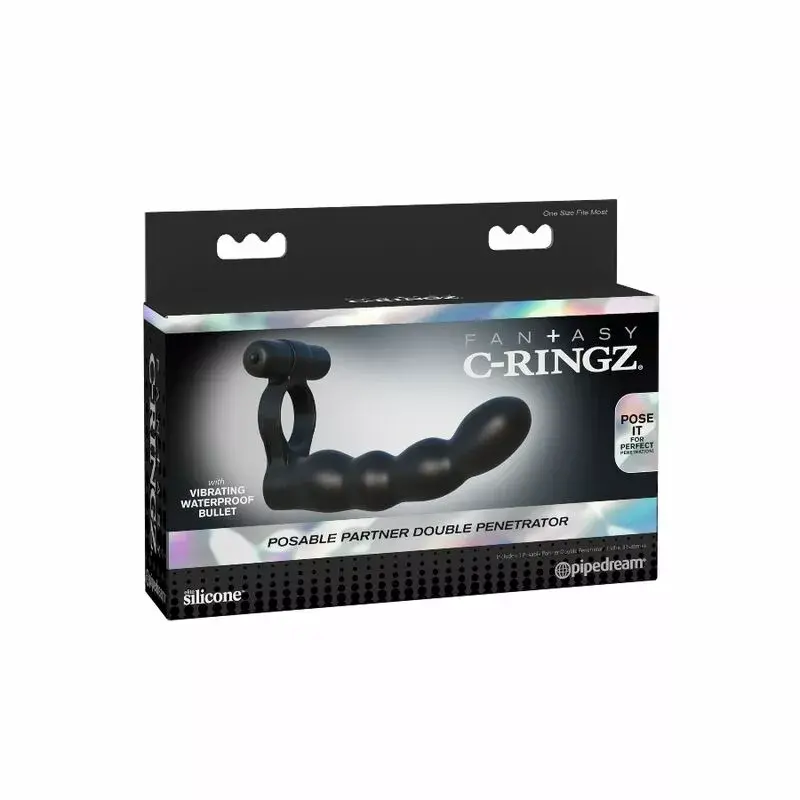 Насадка Fantasy C-Ringz Posable Double Penetrator Photo 7