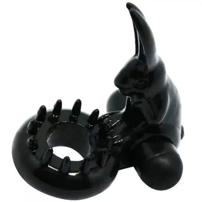 Penis Extension BAILE Sweet Ring with Rabbit D-219318 Photo 2
