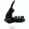Penis Extension BAILE Sweet Ring with Rabbit D-219318 Photo 5
