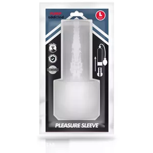 Masturbator Pump Addicted Silicone Black