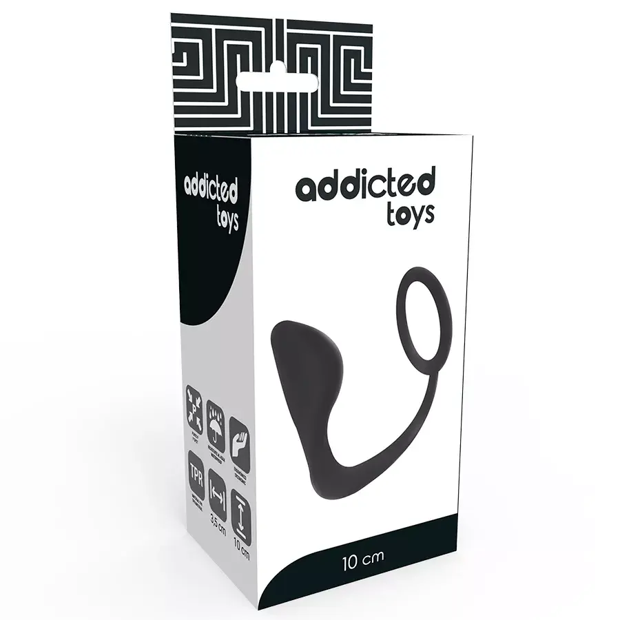 Анальная пробка Addicted Toys с кольцом для пениса Photo 3