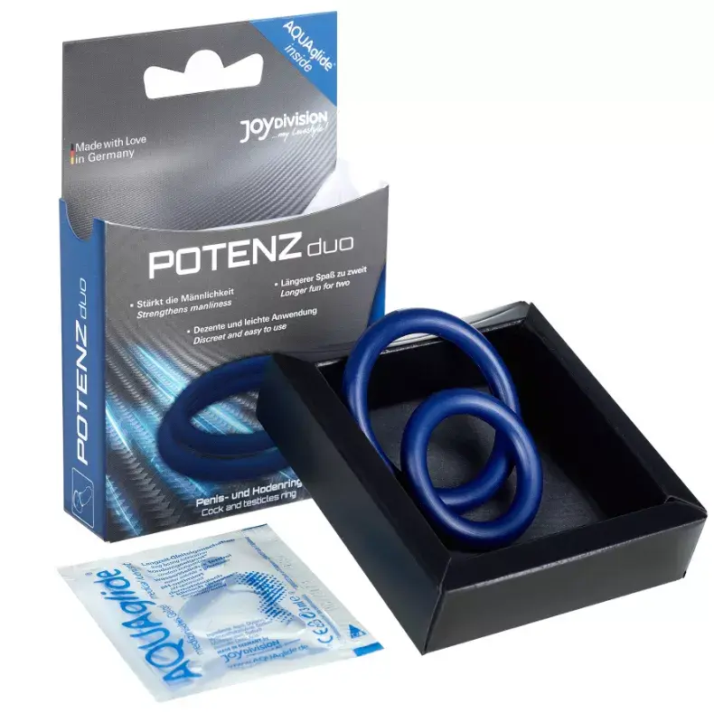 Кольцо POTENZDUO JOYDIVISION BLUE D15632 Photo 5